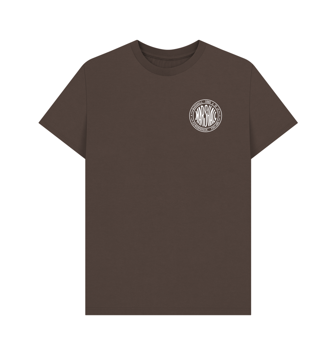 Chocolate Marshall Round - Small Logo