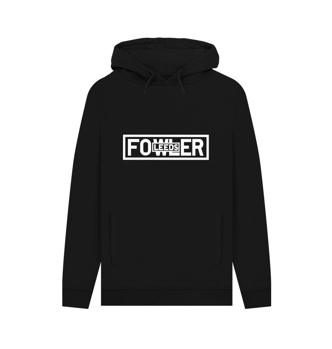 Black Fowler Hoodie - Large Logo