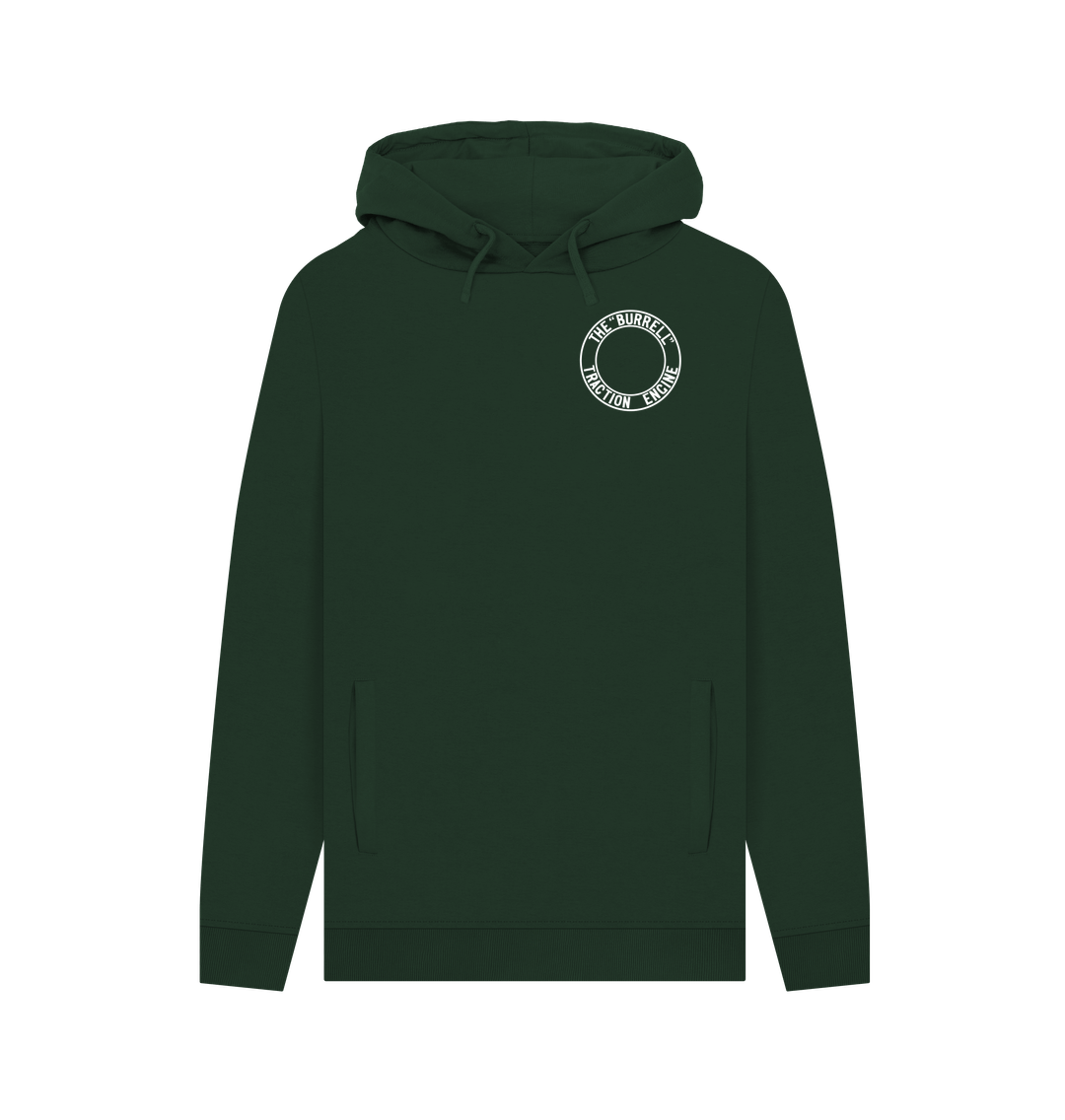 Evergreen Burrell \"Traction Engine\" Ring Hoodie - Front and Rear