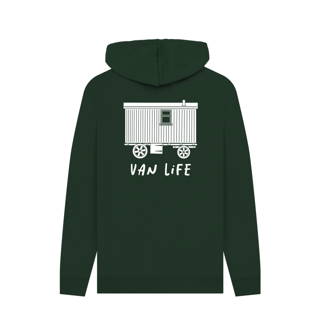 Living Van Life Hoodie - Front and Rear