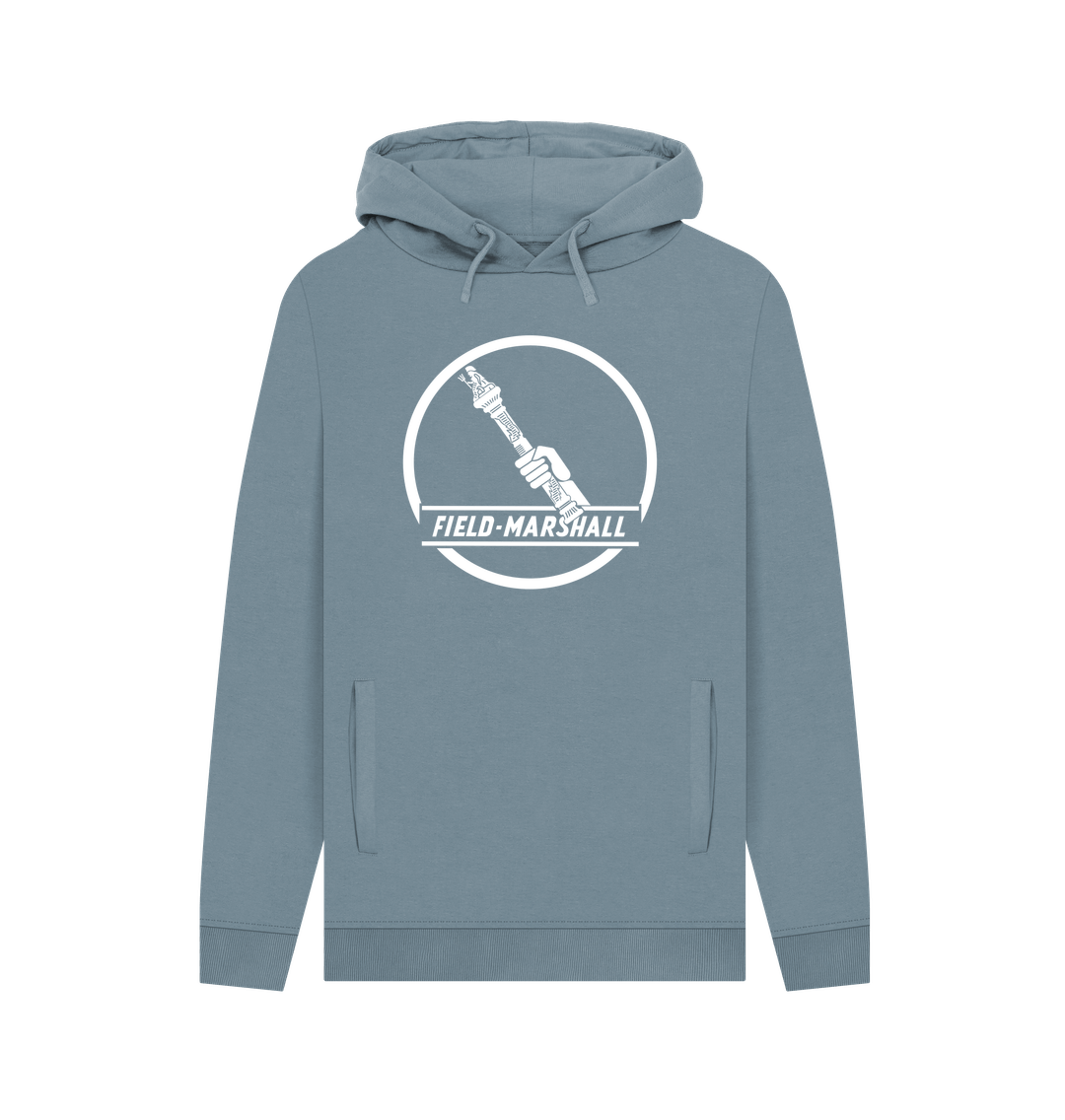 Stone Blue Field Marshall Hoodie - Large Logo