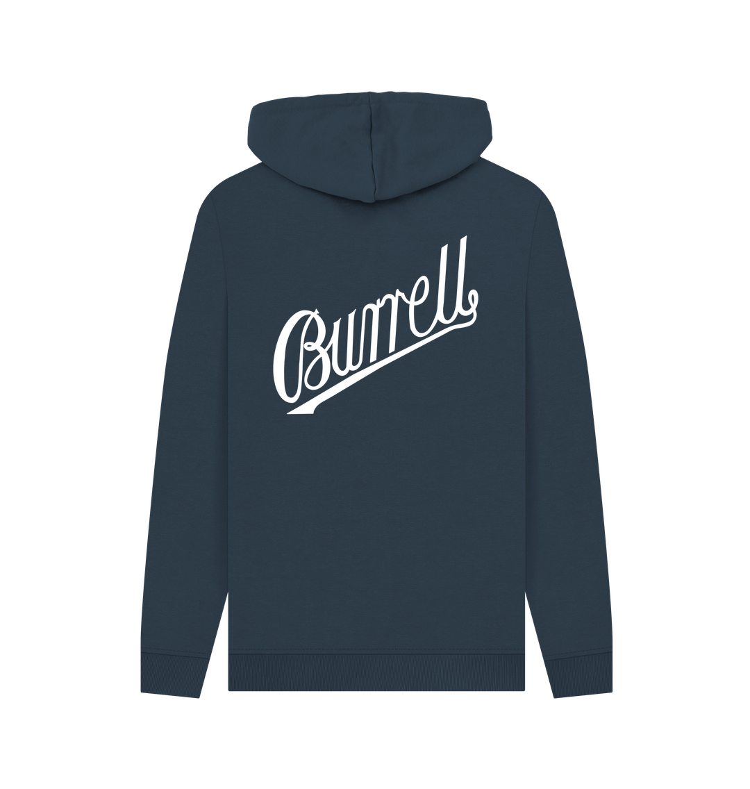 Burrell Script Hoodie - Front and Rear