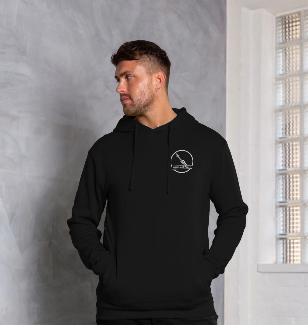 Field Marshall Hoodie - Logo and Advert