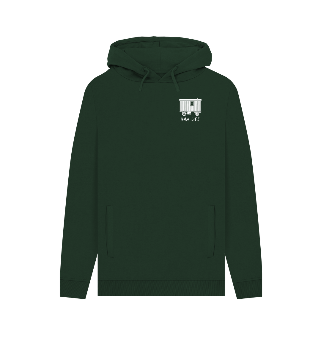 Evergreen Living Van Life Hoodie - Front and Rear