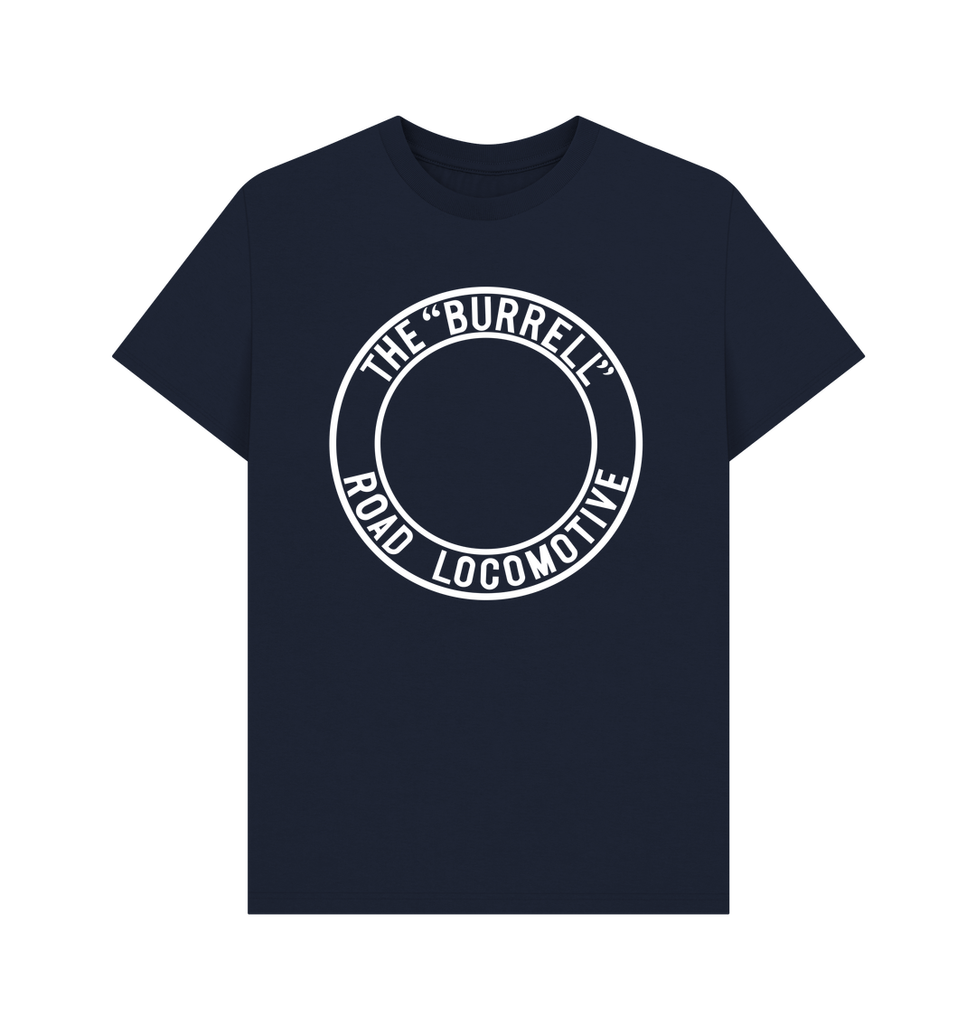 Navy Blue Burrell \"Road Locomotive\" Ring - Large Logo