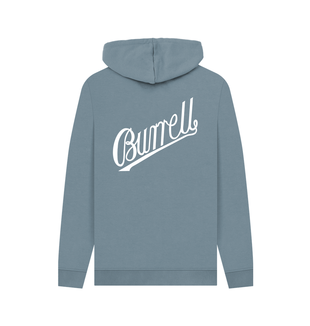 Burrell Script Hoodie - Front and Rear