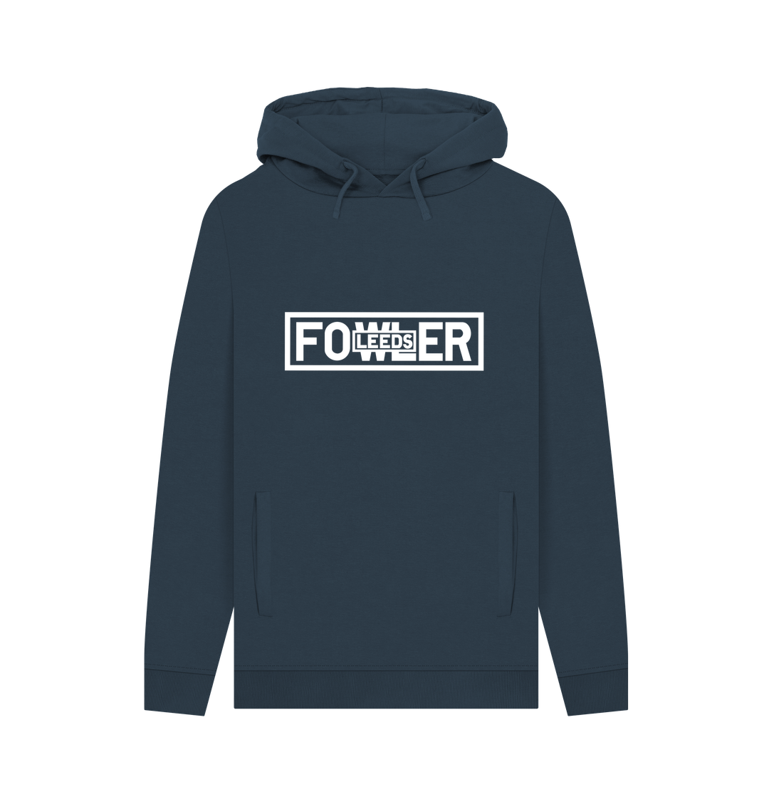 Navy Fowler Hoodie - Large Logo