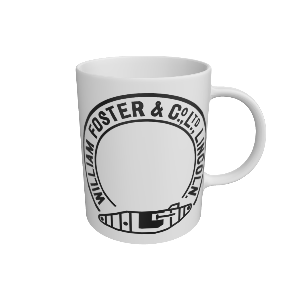 White Foster Tank Ring Mug