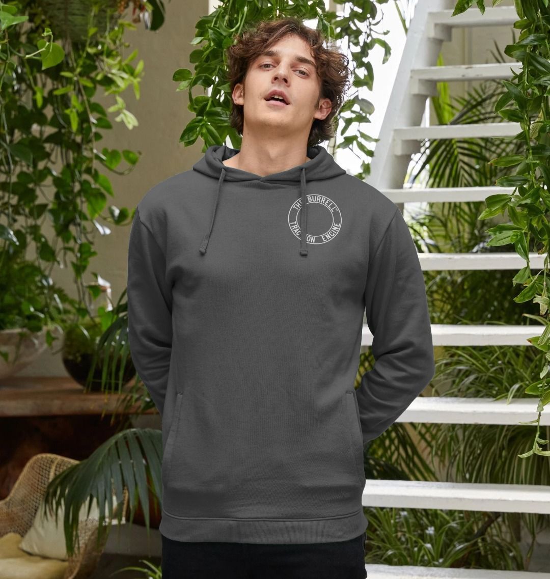 Burrell "Traction Engine" Ring Hoodie - Front and Rear