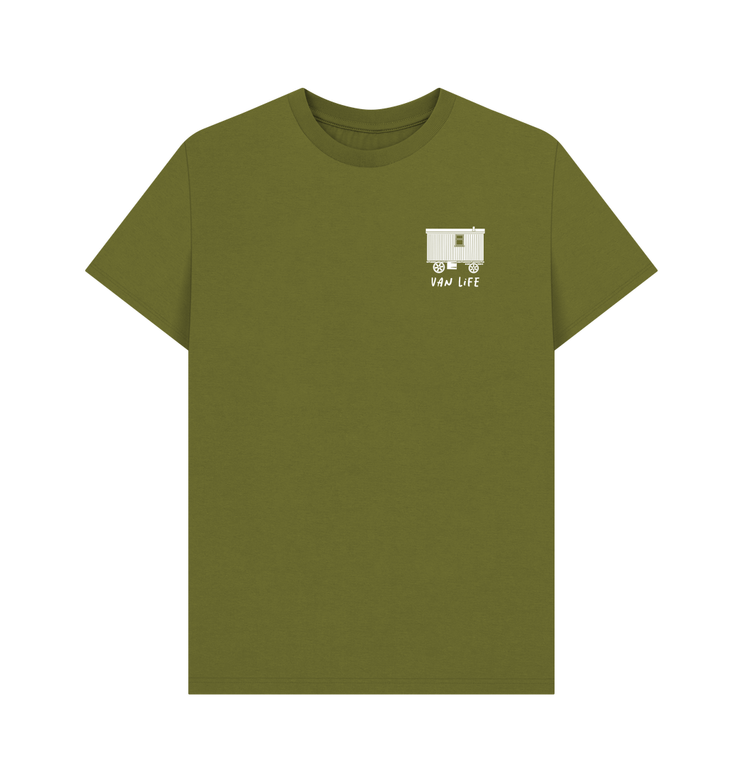 Moss Green Living Van Life - Small Logo