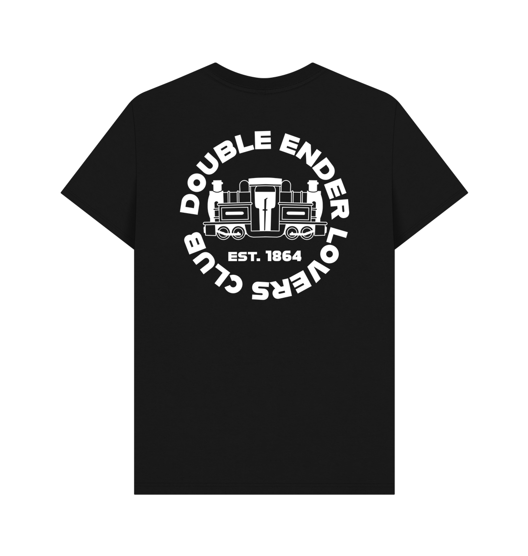 Black Printed T-shirt Back