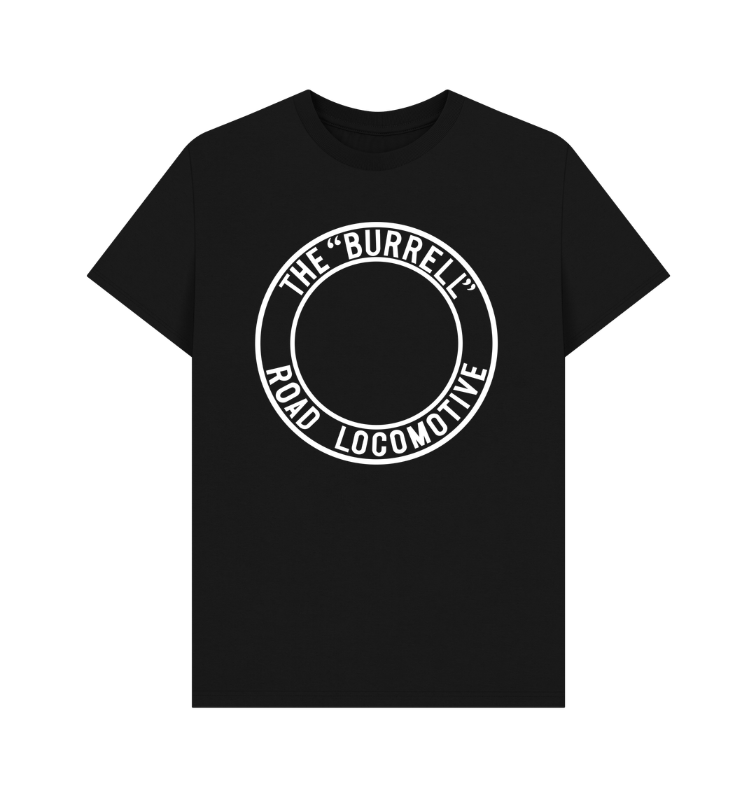 Black Burrell \"Road Locomotive\" Ring - Large Logo
