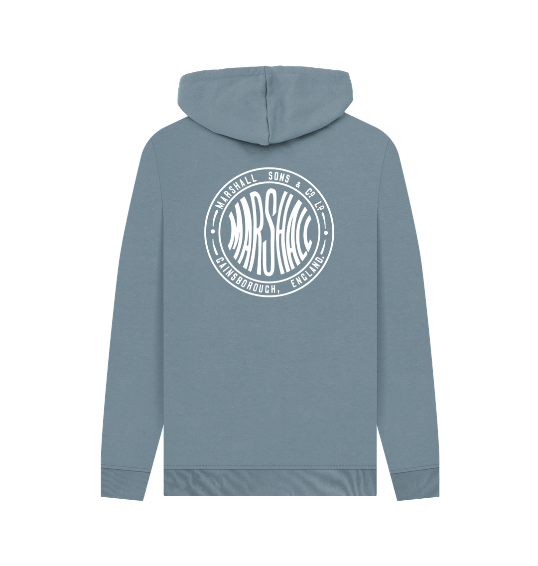 Marshall Round Hoodie - Front and Rear