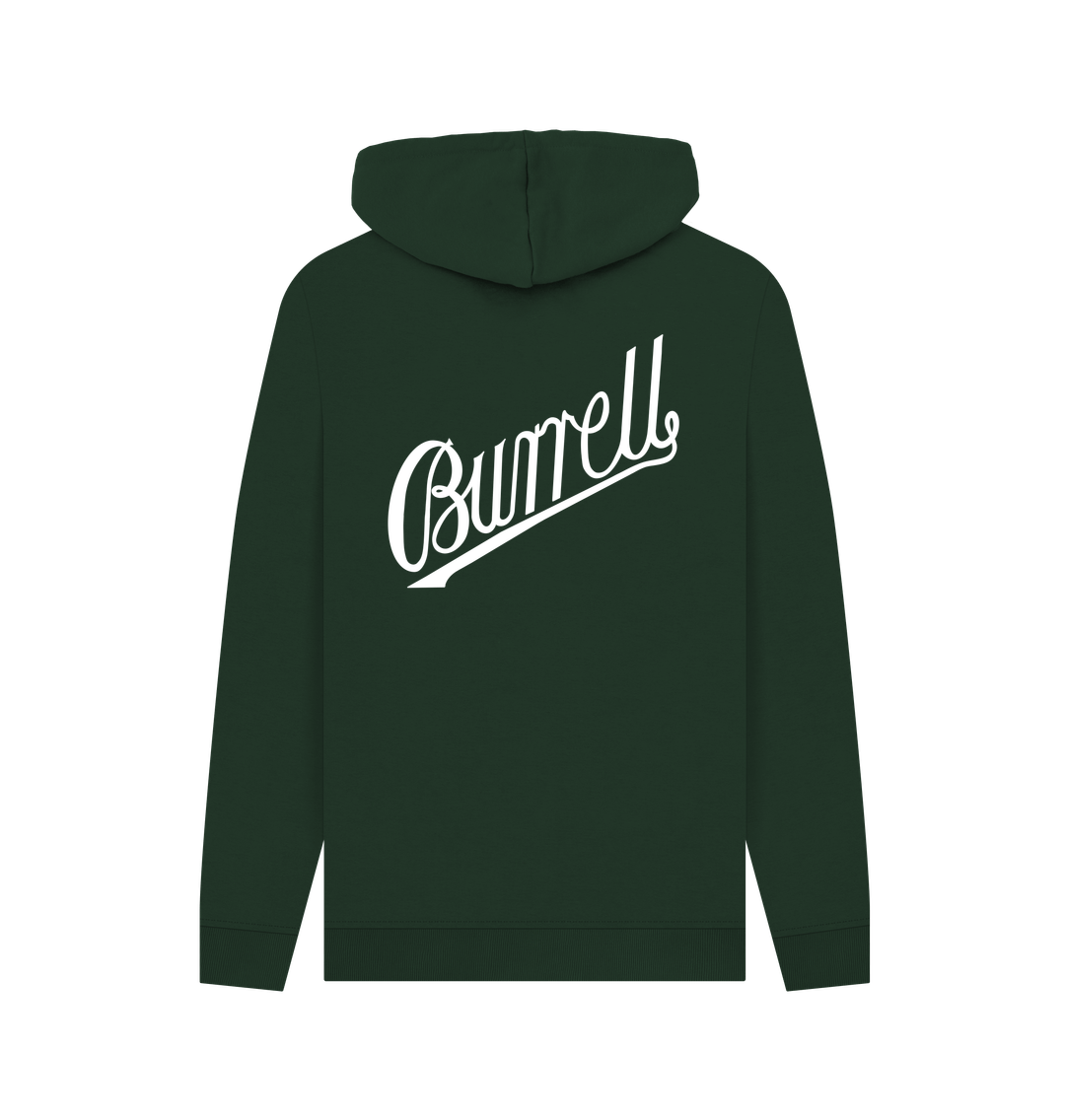 Burrell Script Hoodie - Front and Rear