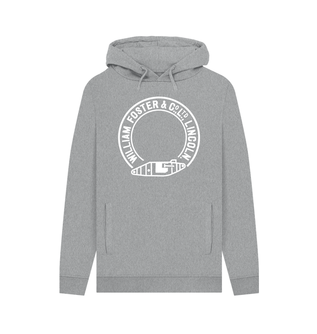 Light Heather Foster Tank Ring Hoodie - Large Logo