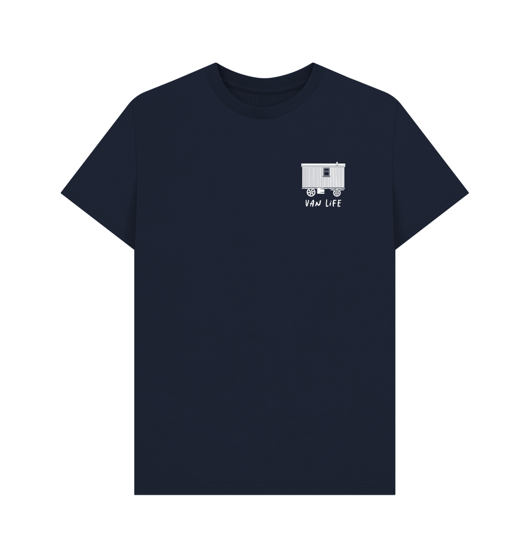 Navy Blue Living Van Life - Front and Rear