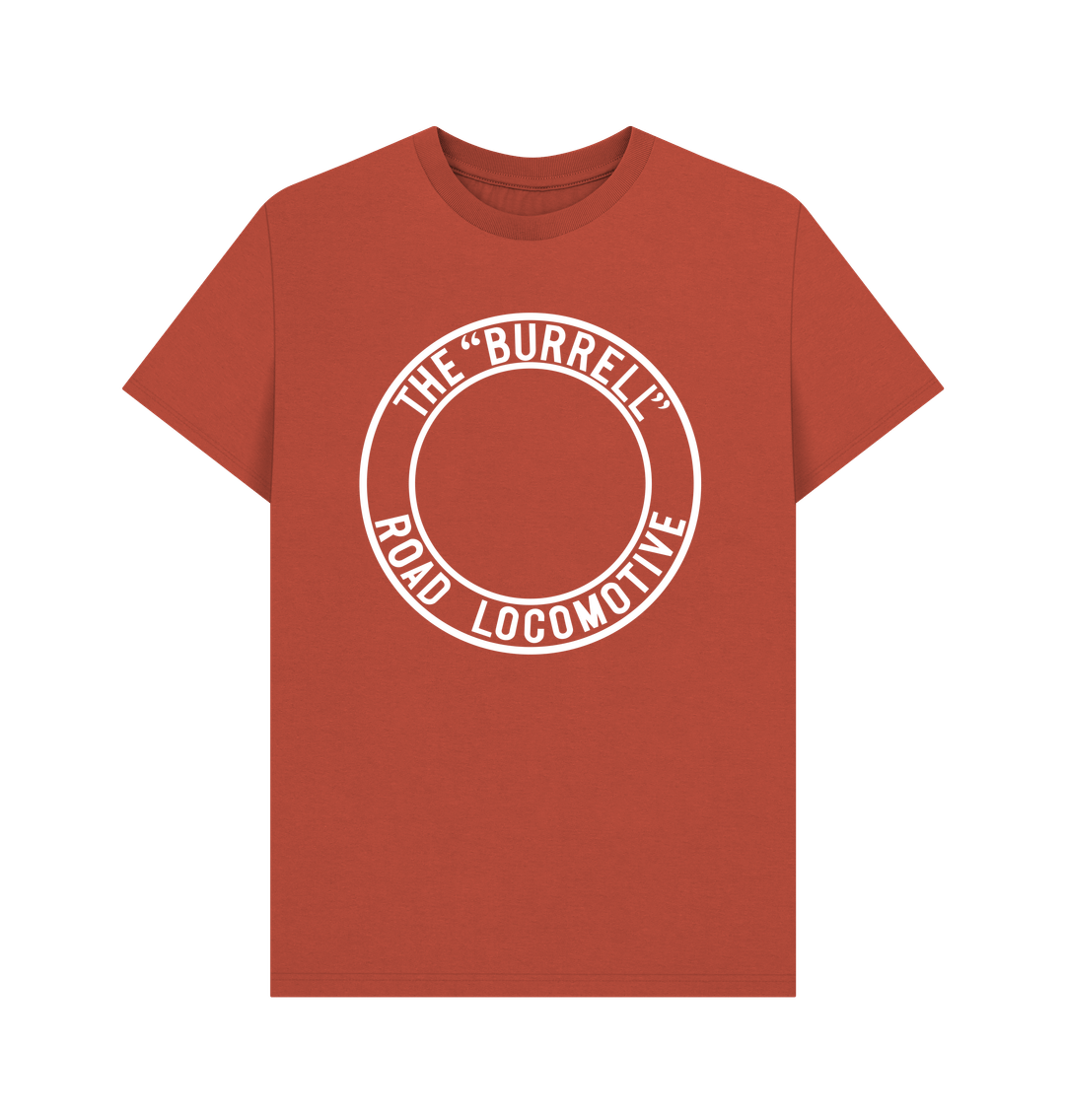 Rust Burrell \"Road Locomotive\" Ring - Large Logo