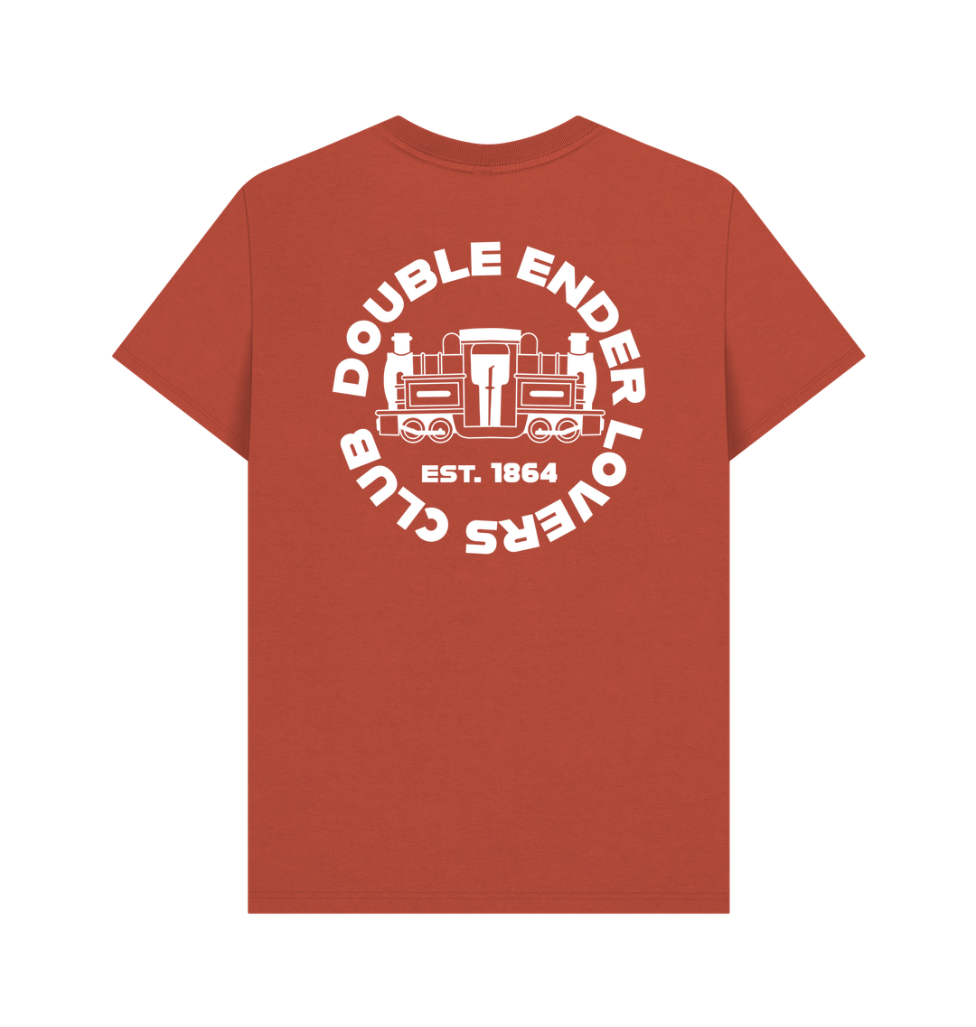 Rust Printed T-shirt Back