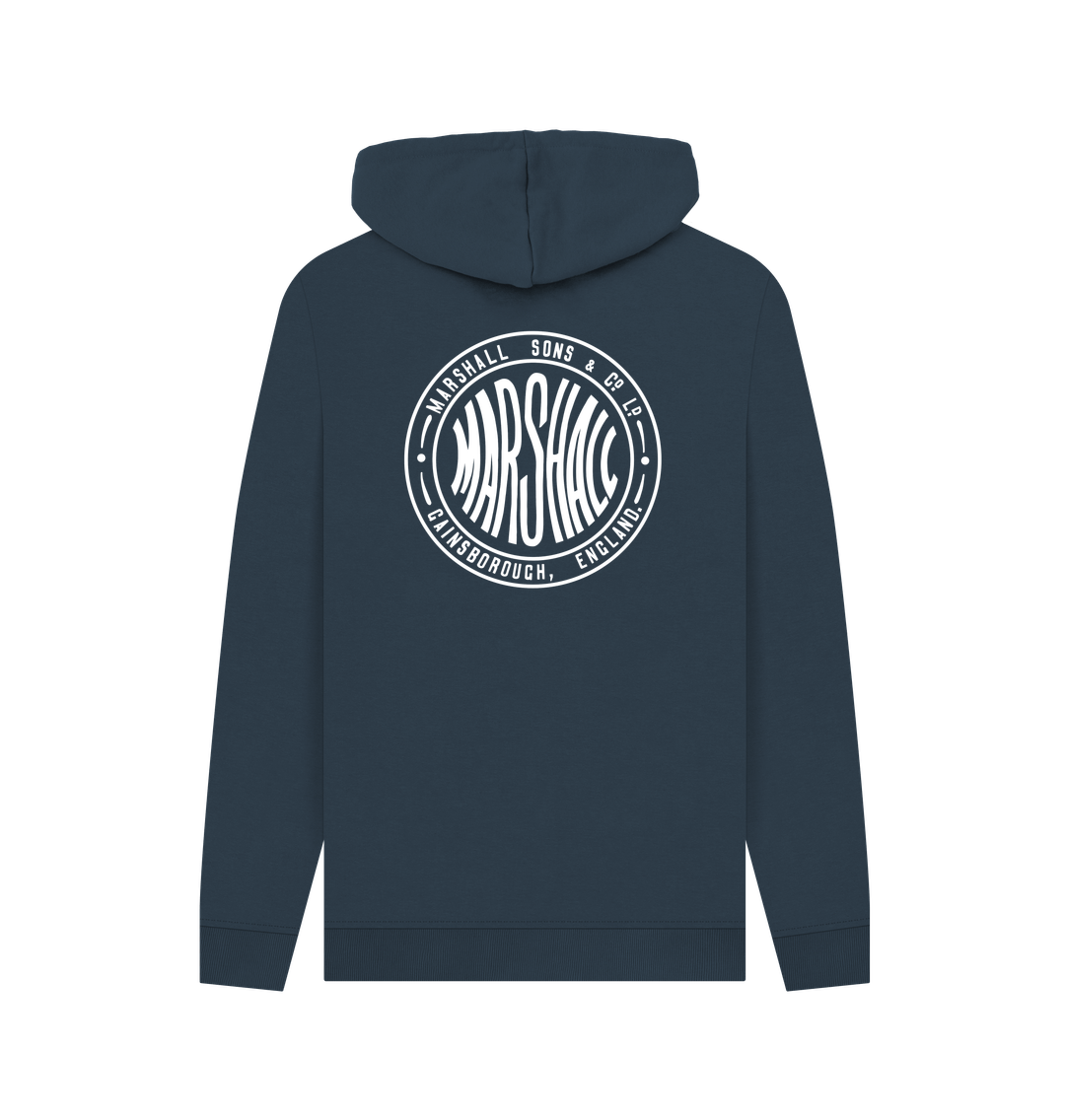 Marshall Round Hoodie - Front and Rear