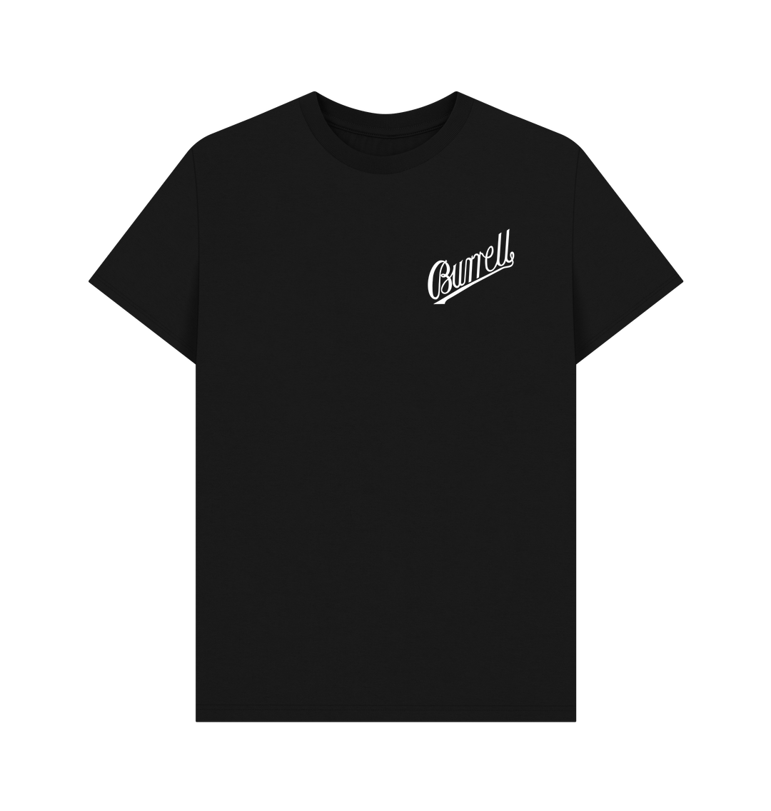 Black Burrell Script - Small Logo