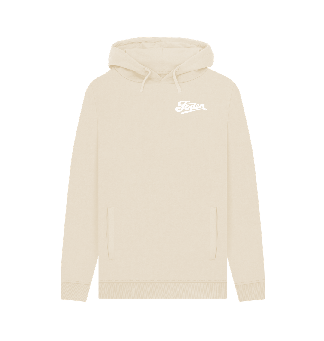Oat Foden Script Hoodie - Front and Rear