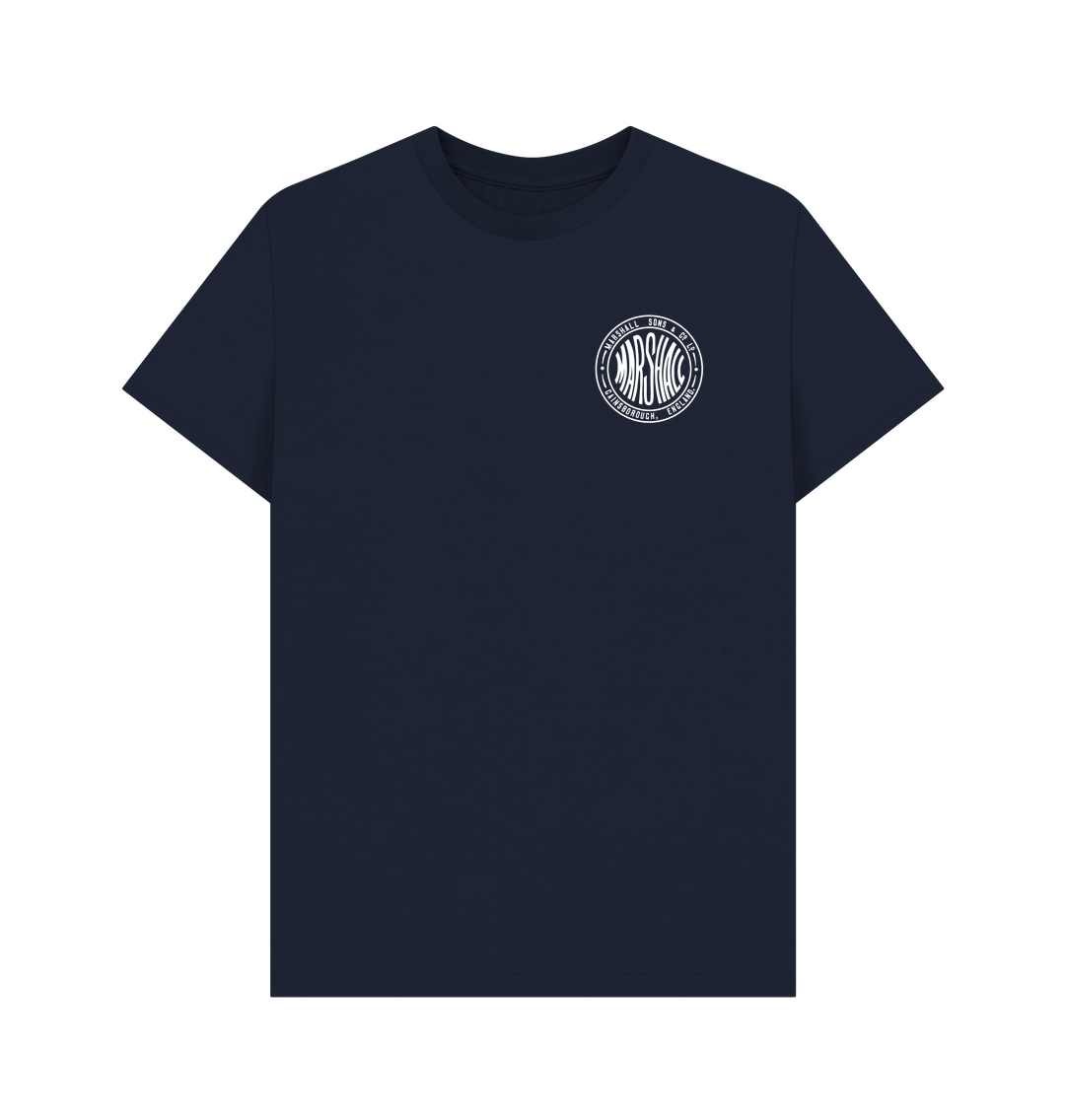 Navy Blue Marshall  round - Front and Back