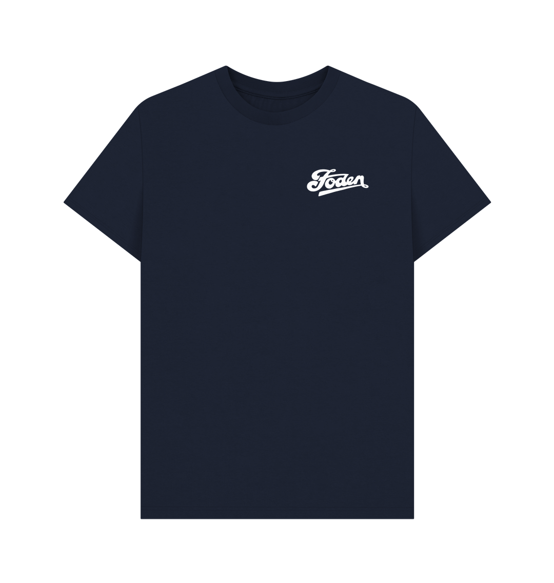 Navy Blue Foden Script - Small Logo