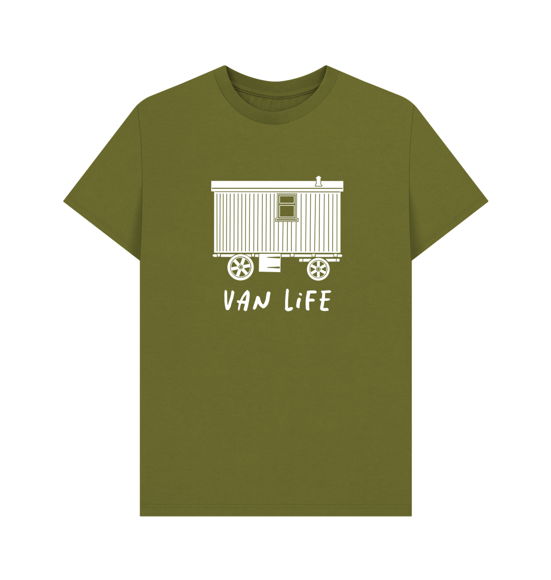 Moss Green Living Van Life - Large Logo