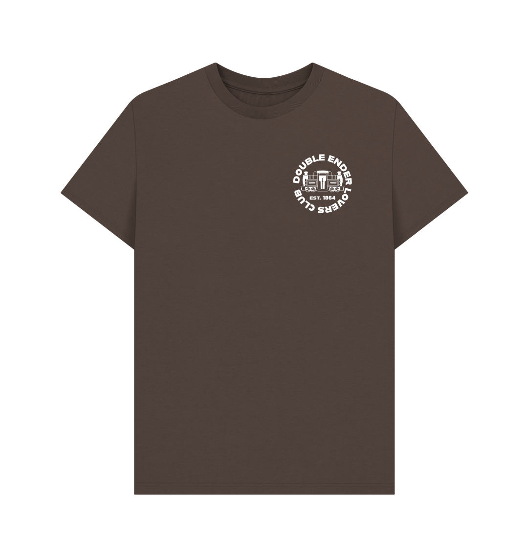 Chocolate Printed T-shirt Front