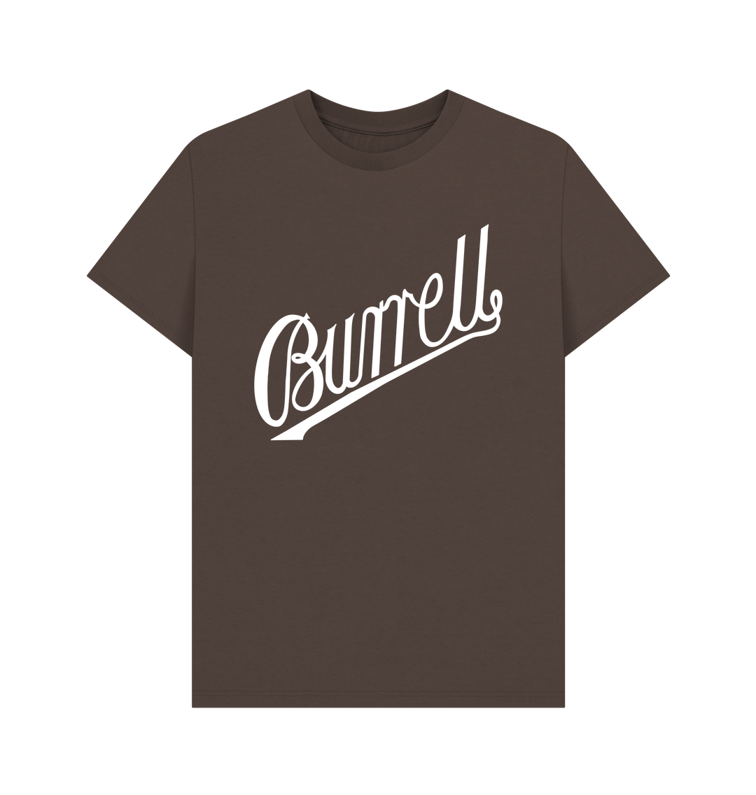 Chocolate Burrell Script - Large Logo