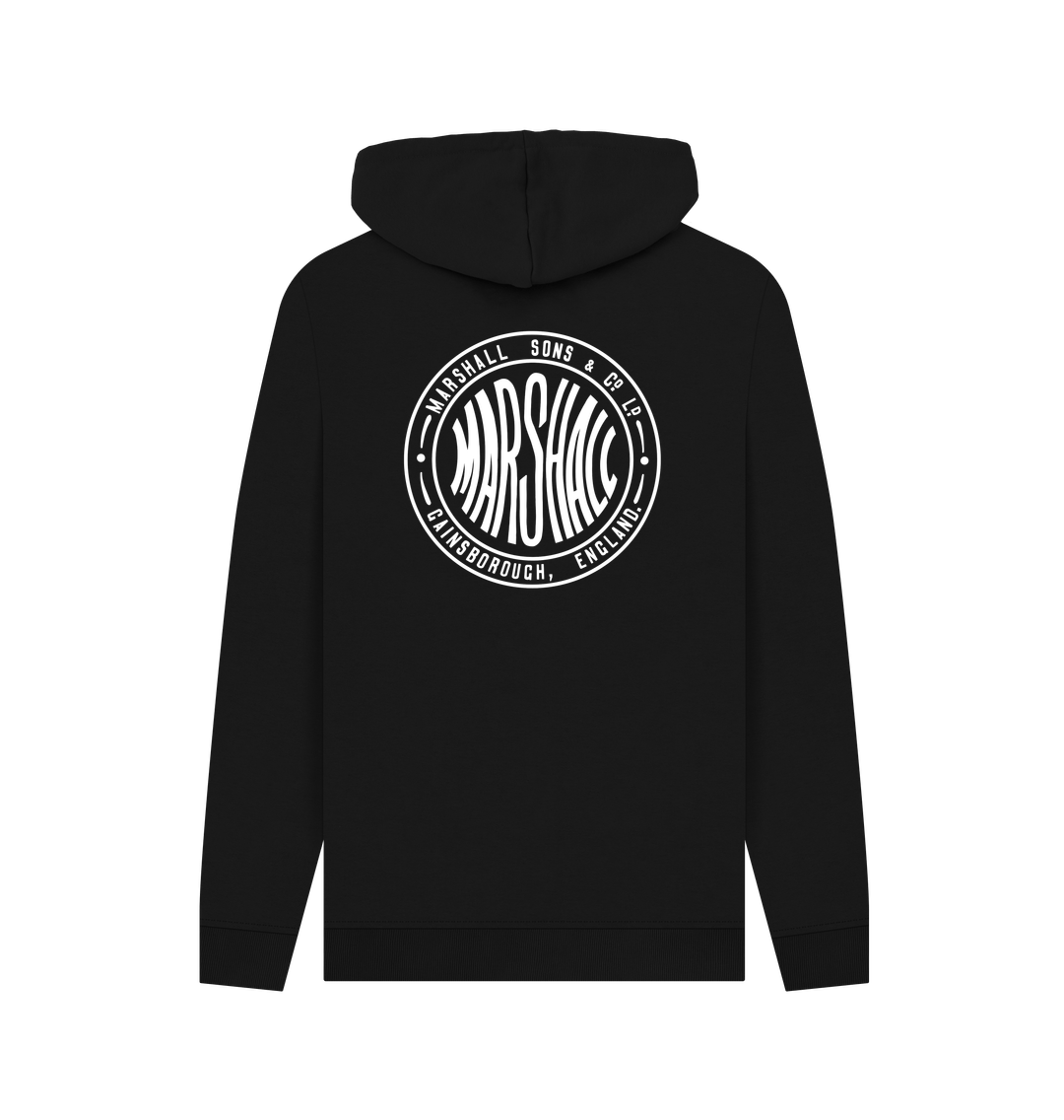 Marshall Round Hoodie - Front and Rear