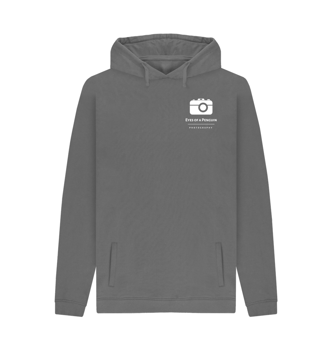 Slate Grey Printed Hoody Front
