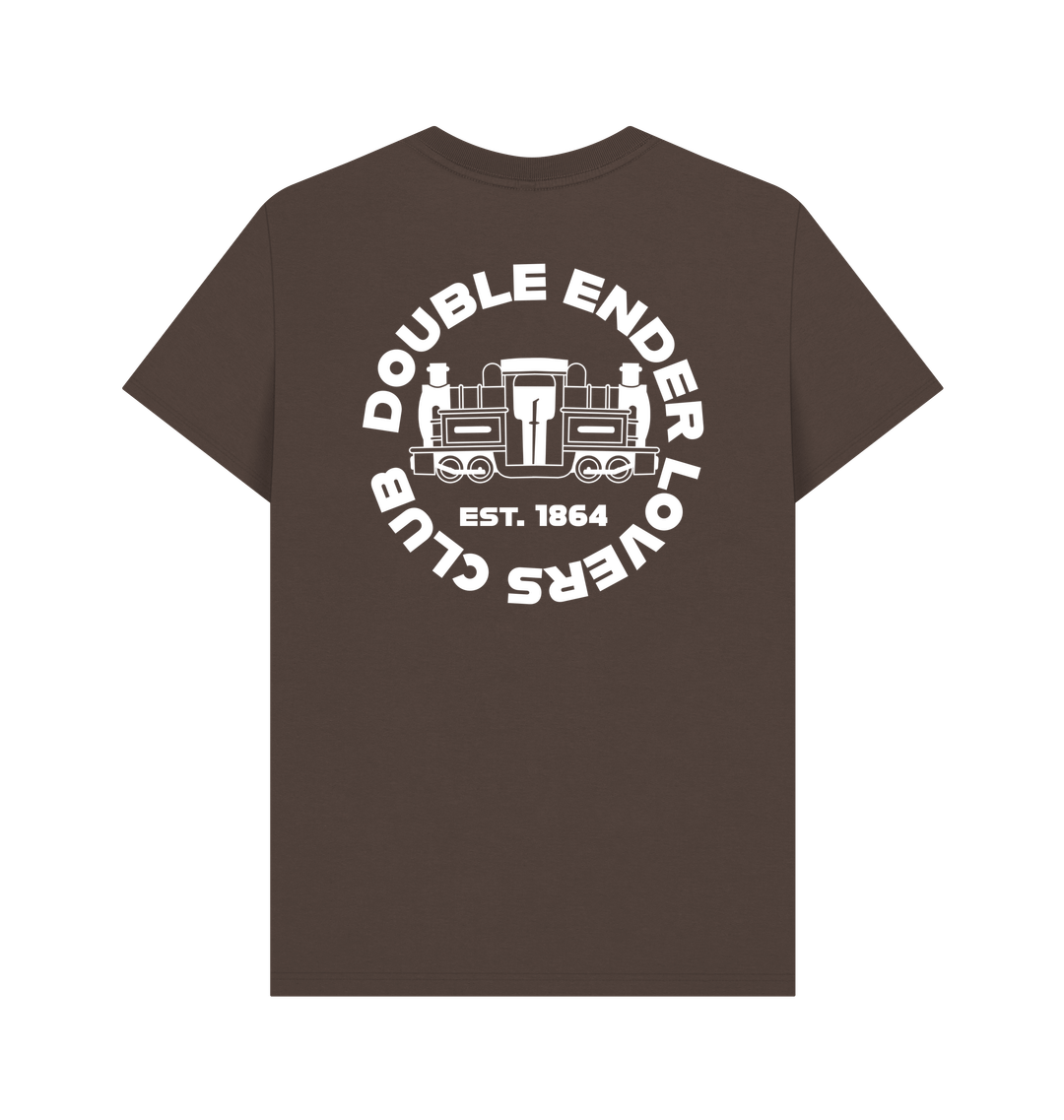 Chocolate Printed T-shirt Back