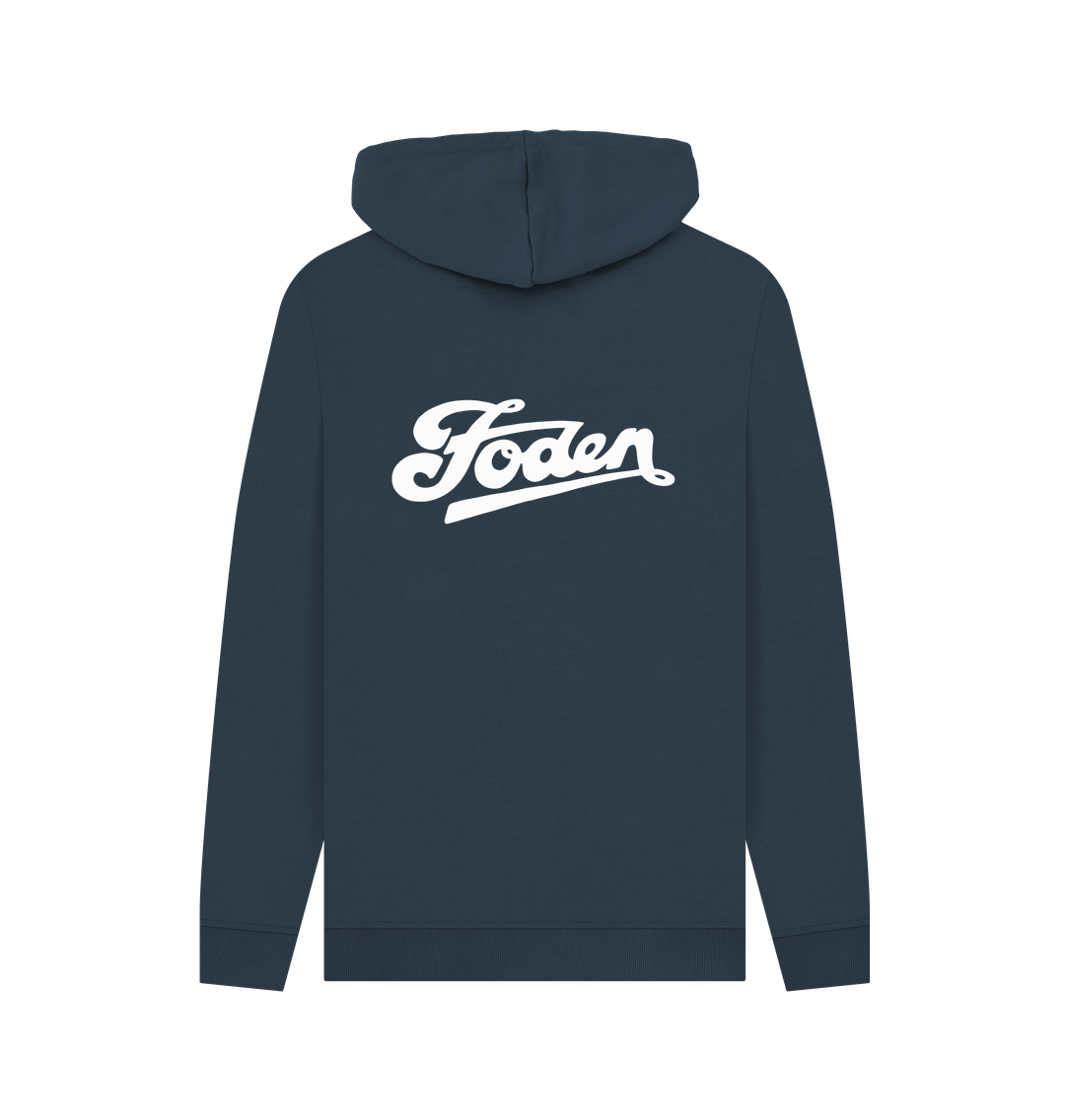 Foden Script Hoodie - Front and Rear