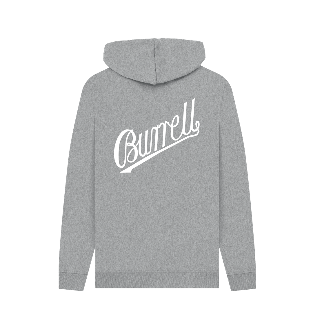 Burrell Script Hoodie - Front and Rear