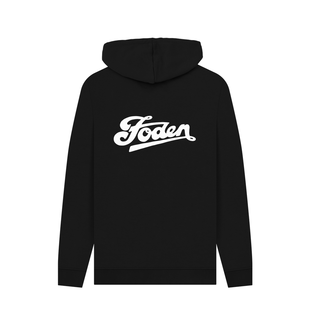 Foden Script Hoodie - Front and Rear