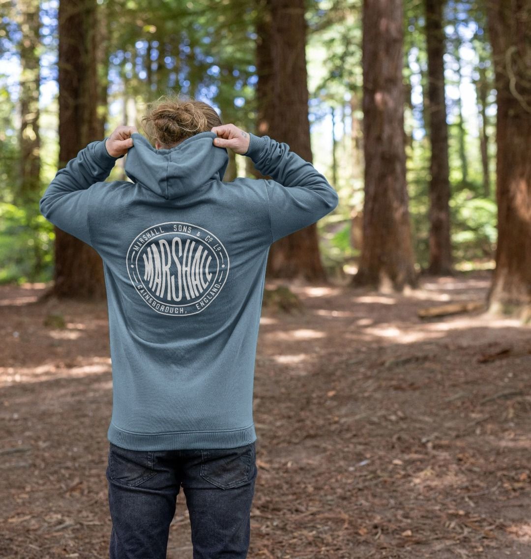 Marshall Round Hoodie - Front and Rear