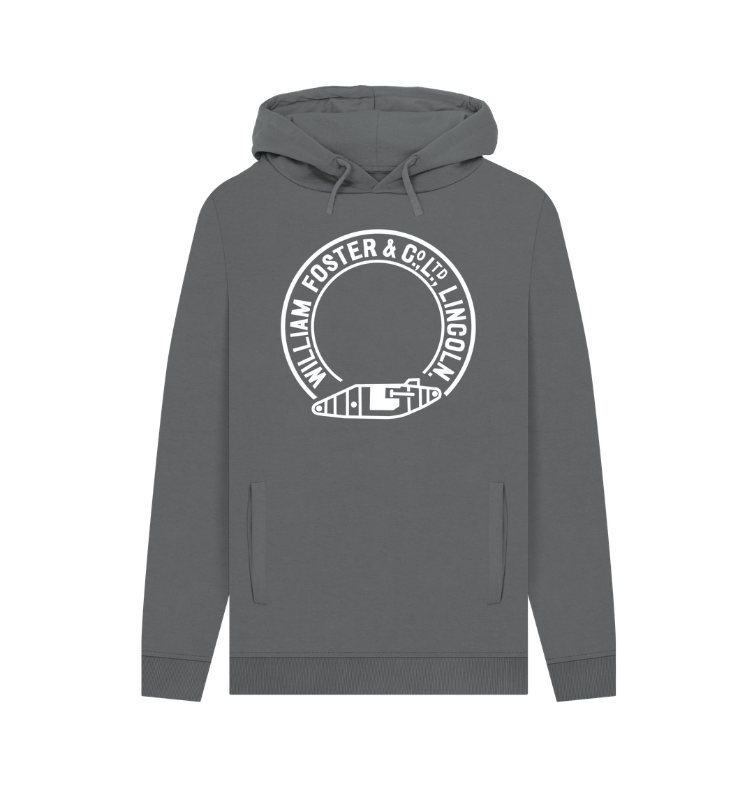 Slate Grey Foster Tank Ring Hoodie - Large Logo