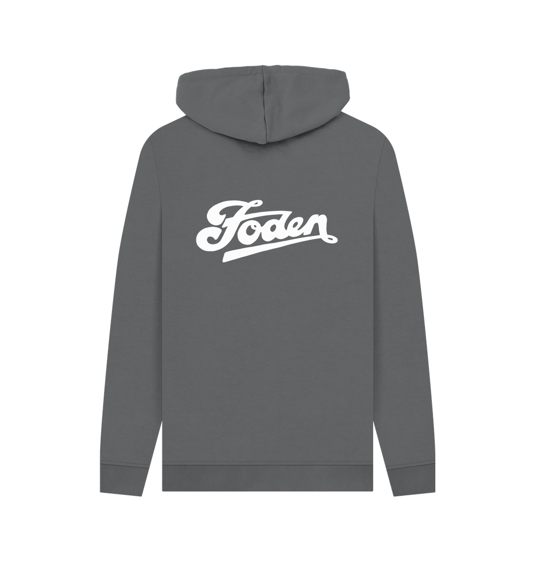 Foden Script Hoodie - Front and Rear