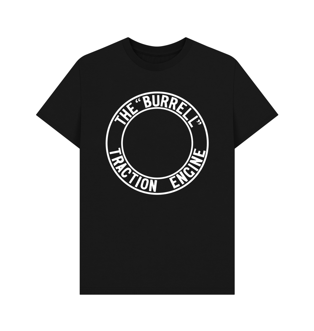 Black Burrell \"Traction Engine\" Ring - Large Logo