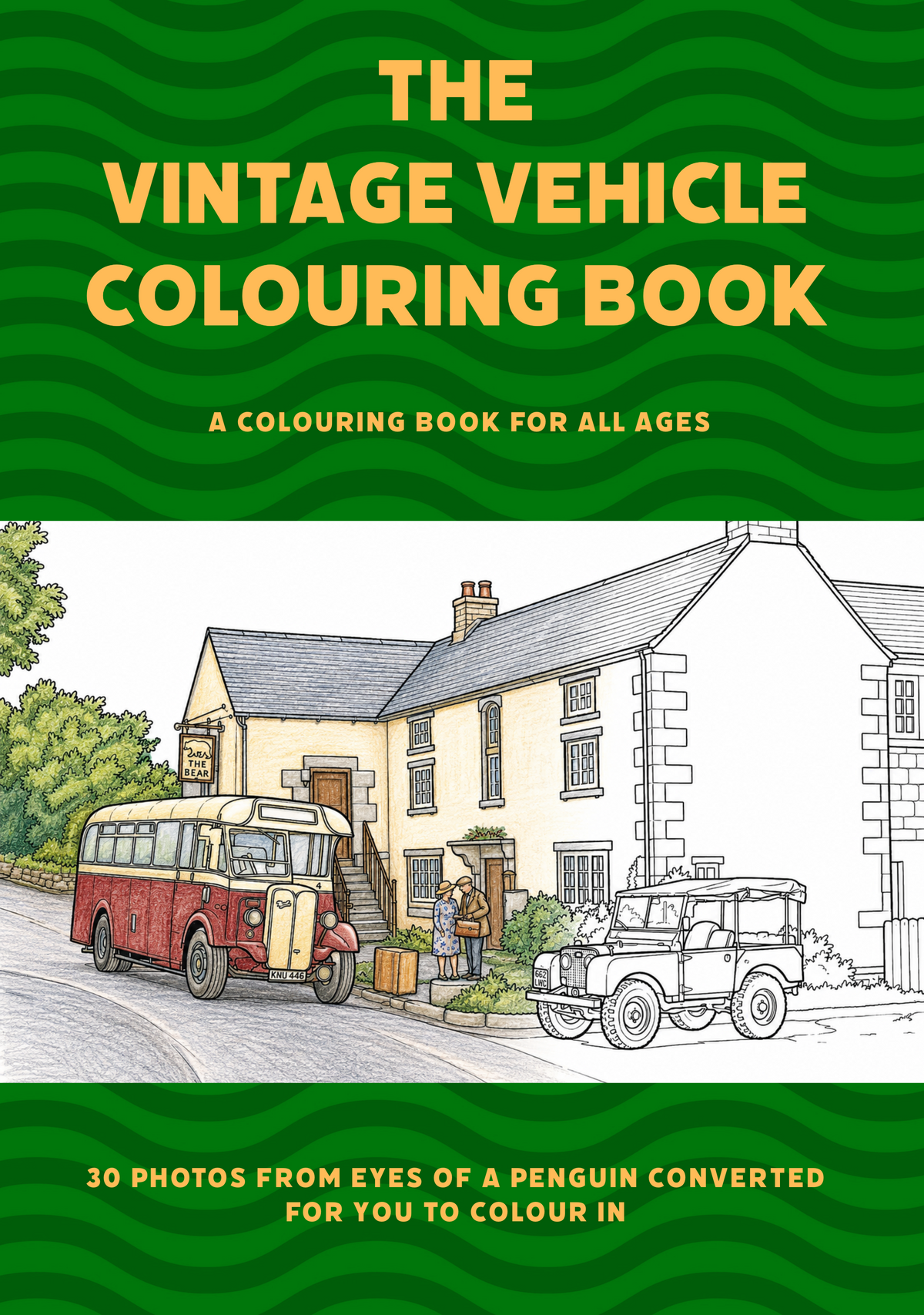 The Vintage Vehicle Colouring Book