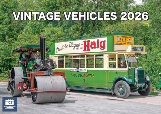 2026 Vintage Vehicle Calendar (UK Orders)