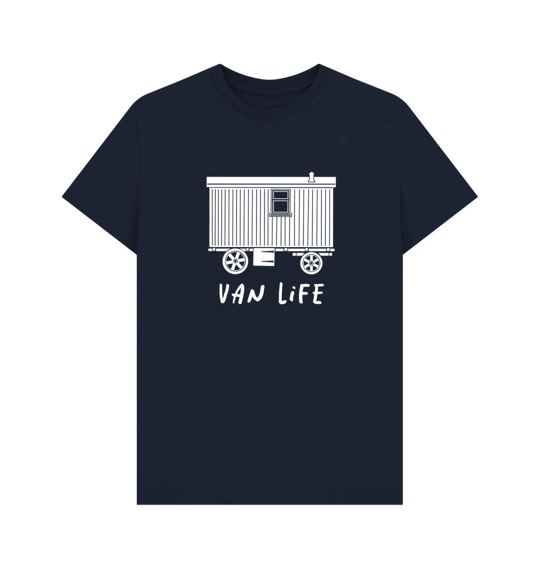 Navy Blue Living Van Life - Large Logo