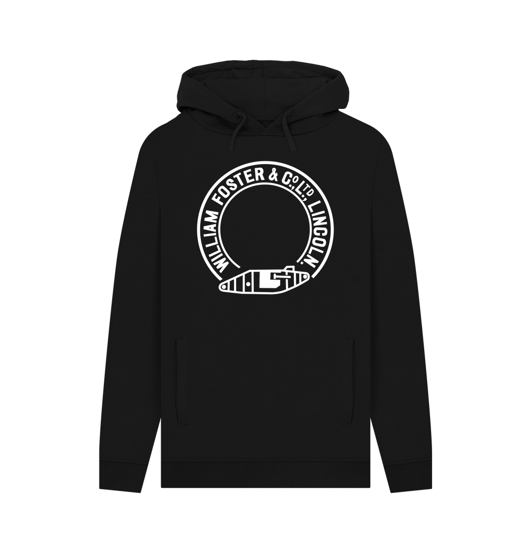 Black Foster Tank Ring Hoodie - Large Logo