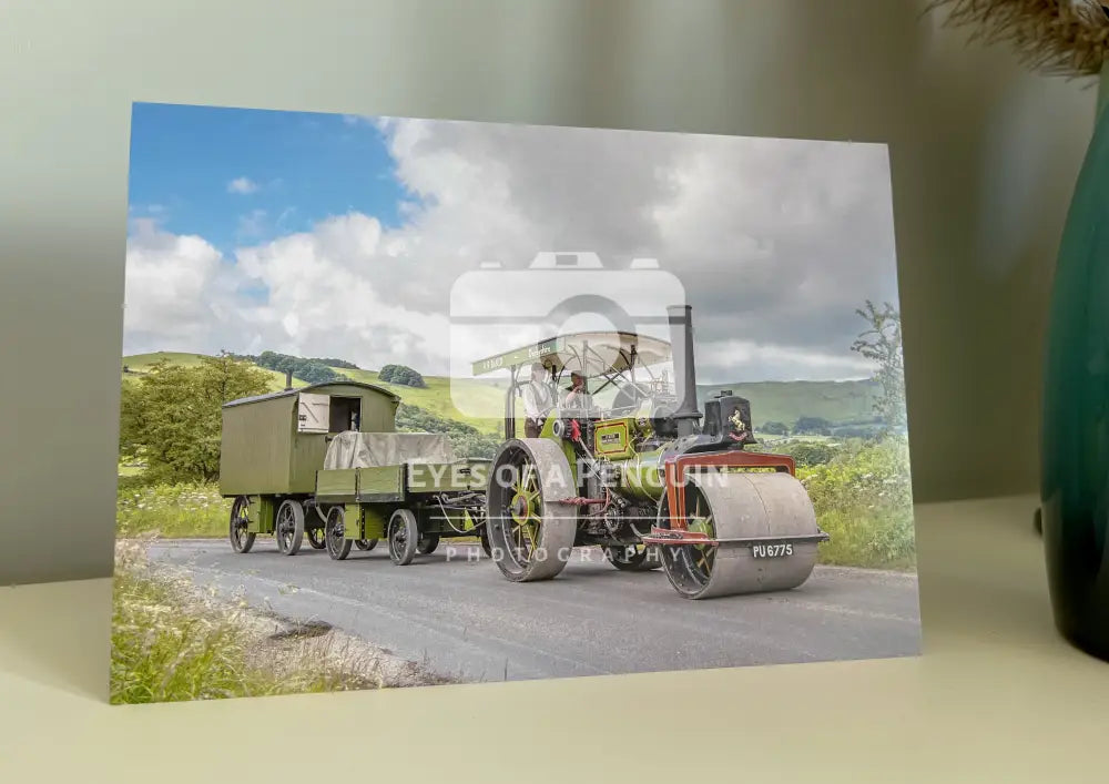 Aveling & Porter no.11171 on the road Cards