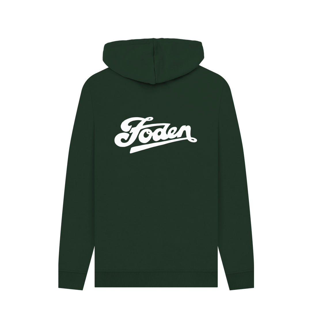 Foden Script Hoodie - Front and Rear