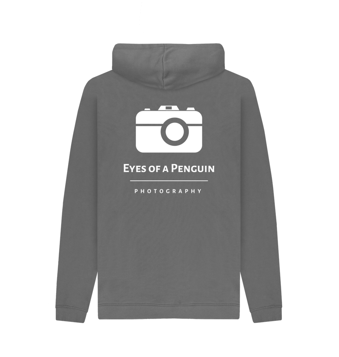 Slate Grey Printed Hoody Back