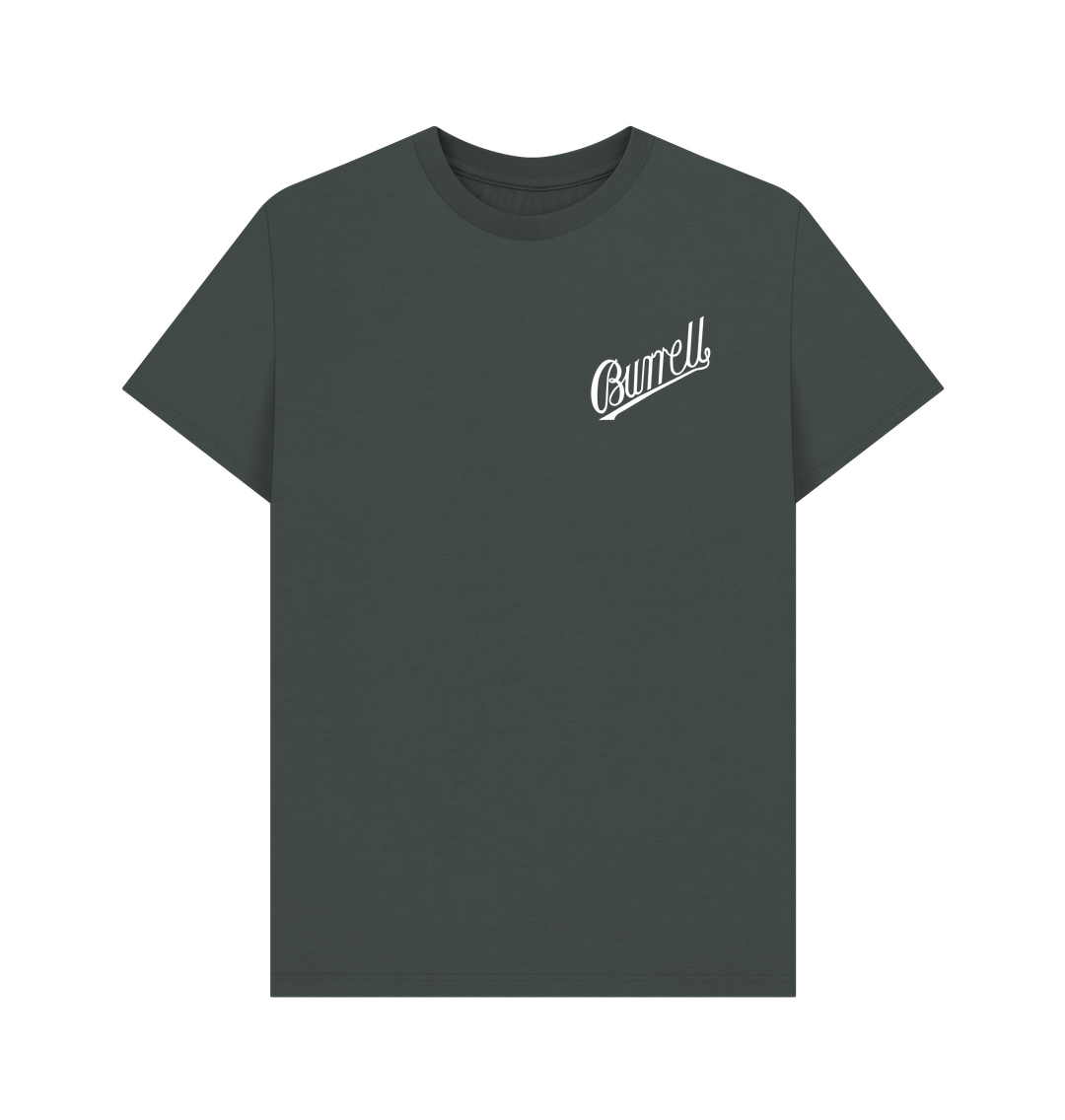 Dark Grey Burrell Script - Small Logo