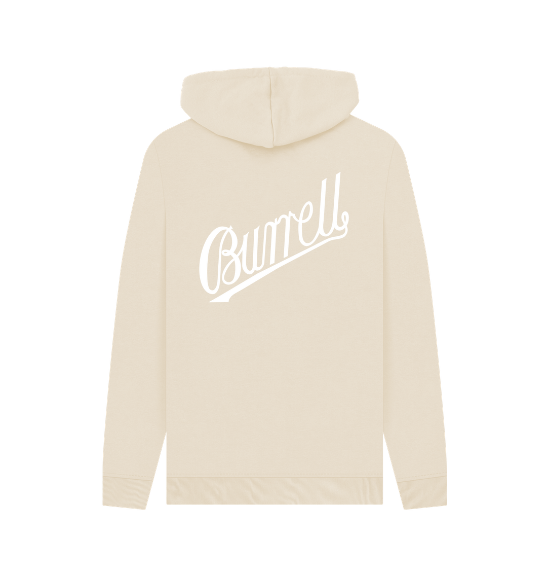 Burrell Script Hoodie - Front and Rear