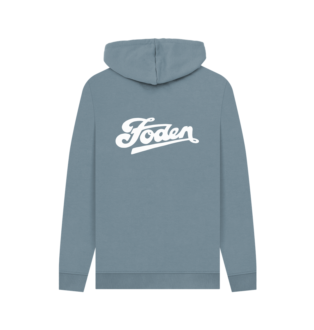 Foden Script Hoodie - Front and Rear